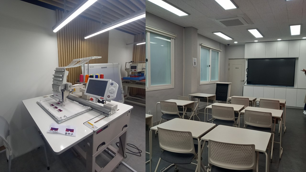 종로 패션종합지원센터 내부사진